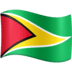 🇬🇾 flag: Guyana display on Facebook